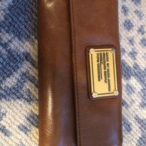 Marc by Marc Jacobs brown leather wallet